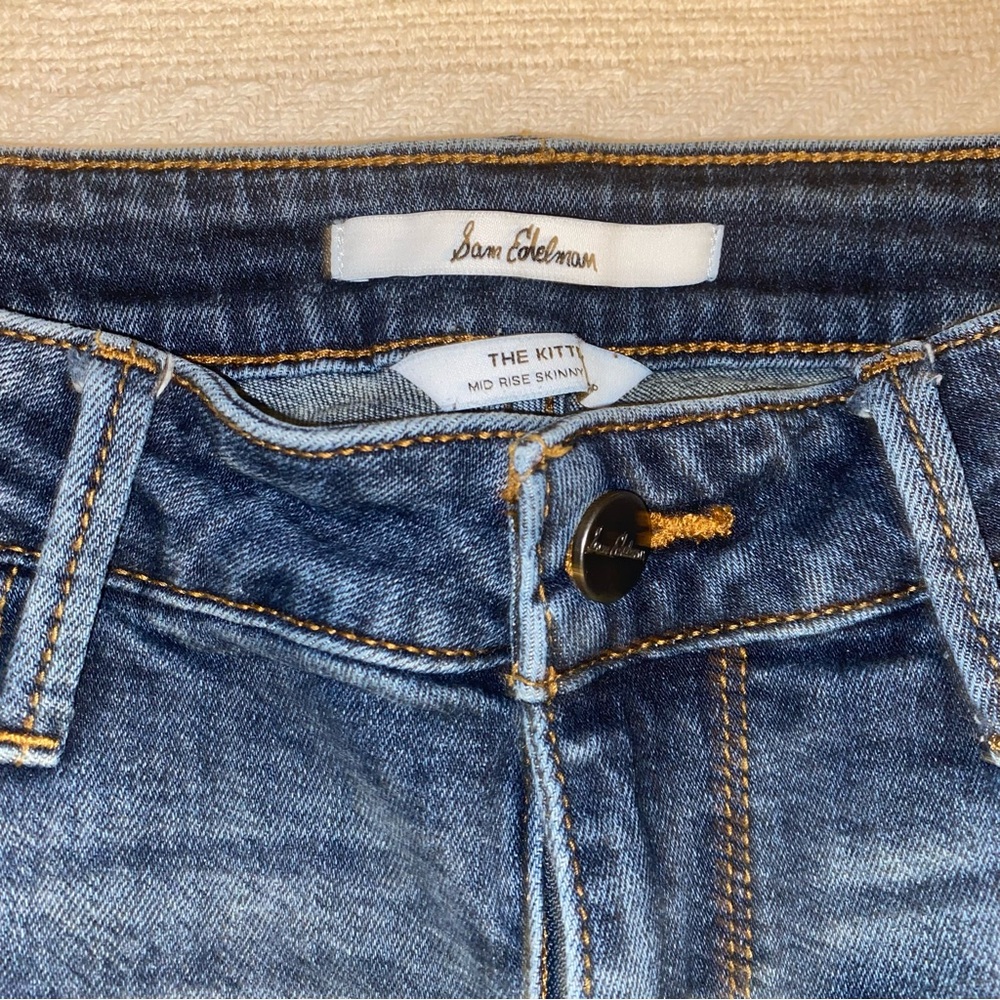 Sam Edelman Womens Crop Skinny Jean size 26